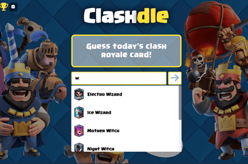 Clashdle Preview