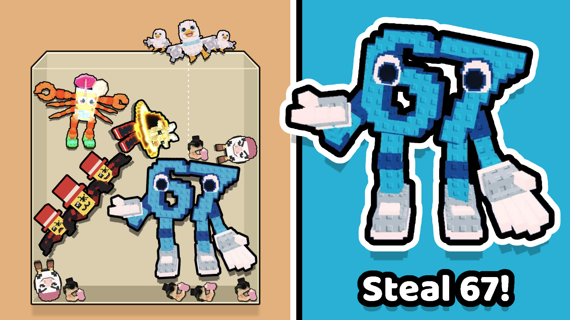 67 Steal Brainrot Game Preview