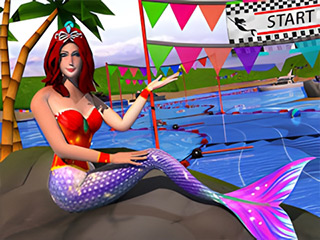 Mermaid Tail Run 3D Preview