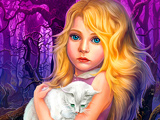Hidden Object: Girl and Cat Preview