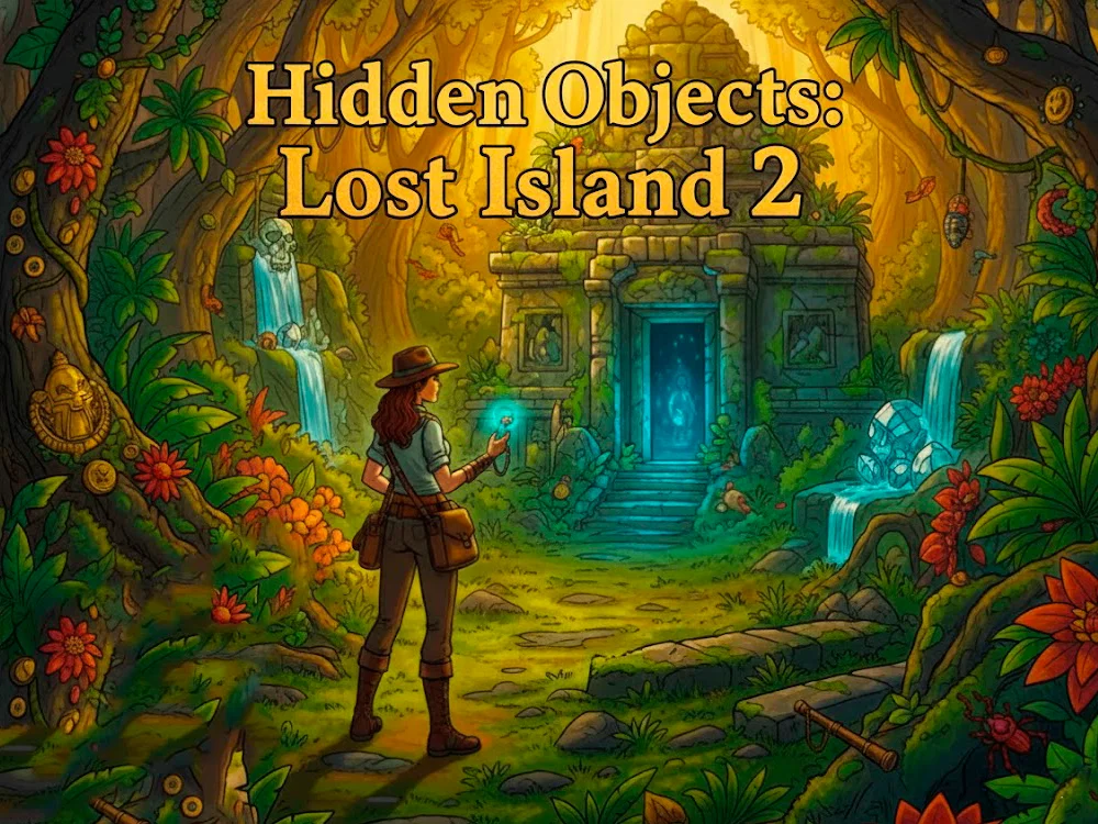 Hidden objects: Lost Island 2 🕹️ Play online on SGameS Preview