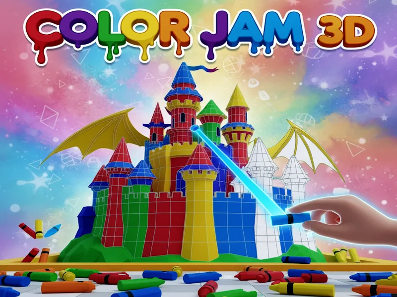 Color Jam 3D 🕹️ Play online on SGameS Preview