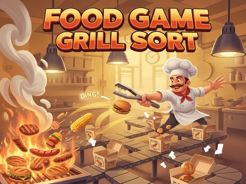 Food Game Grill Sort 🕹️ Play online on SGameS Preview