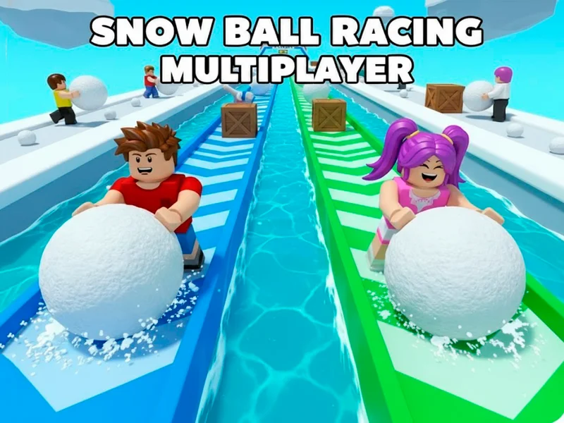 Snow Ball Racing Mutliplayer 🕹️ Play online on SGameS Preview
