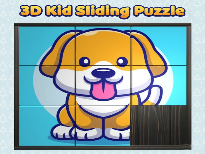 3D Kid Sliding Puzzle 🕹️ Play online on SGameS Preview