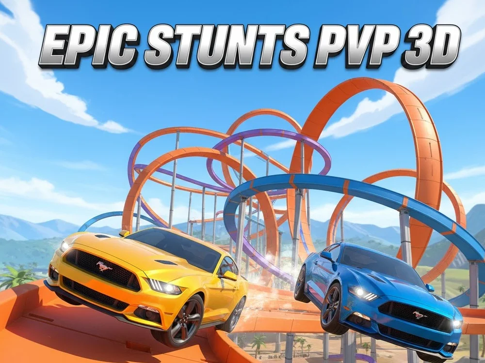 Epic Stunts PvP 3D 🕹️ Play online on SGameS Preview