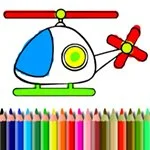 Bts Helicopter Coloring Preview