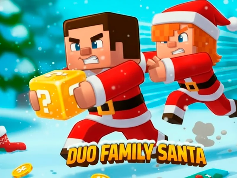 Duo Family Santa 🕹️ Play online on SGameS Preview