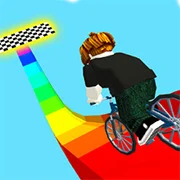 Obby but You’re on a Bike Online Game 🕹️ Play Now Preview