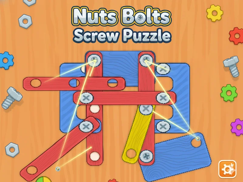 Nuts Bolts Screw Puzzle 🕹️ Play online on SGameS Preview
