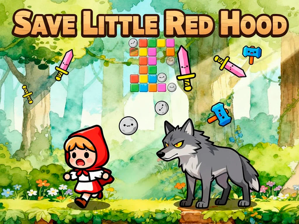 Save Little Red Hood 🕹️ Play online on SGameS Preview